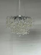 ВИТРИНА! Люстра подвесная 8x60 Вт E14 хром V WM-7049 600