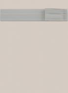 Фасад для кухни Грейд-Плюс Светло-серый №282 /ручка RAL7030/ 533x396 нижний левый / Неаполь