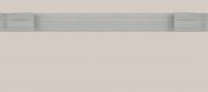 Фасад для кухни Грейд-Плюс Светло-серый №282 /ручка RAL7030/ 355x796 универсальный / Неаполь