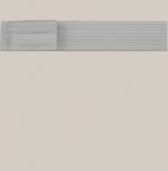 Фасад для кухні Грейд-Плюс Світло-сірий №282 /ручка RAL7030/ 400x496 верхній універсальний / Неаполь