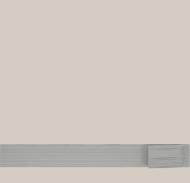 Фасад для кухни Грейд-Плюс Светло-серый №282 /ручка RAL7030/ 570x596 верхний левый / Неаполь