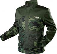 Куртка робоча NEO tools Camo р. M 81-211-M зелений камуфляж