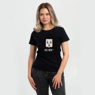 Футболка женская Sol's IMPERIAL WOMEN Город-герой Сумы р.XXL черный