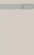Фасад для кухні Грейд-Плюс Світло-сірий №282 /ручка RAL7030/ 713x446 н/св нижній універсальний / Неаполь під п/м