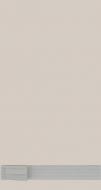 Фасад для кухни Грейд-Плюс Светло-серый №282 /ручка RAL7030/ 920x496 верхний правый / Неаполь