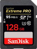 Карта памяти SanDisk Secure Digital XC (SDXC) 128 ГБ UHS-I Class 3 (U3) Extreme Pro (SDSDXXG-128G-GN4IN)