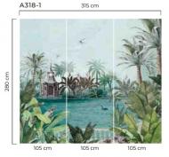 Фотообои AdaWall AMAZON POSTER A318-1 280x315 см 8,82 кв.м