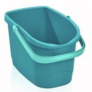 Ведро обычное Leifheit Power Clean 10 л бирюзовый