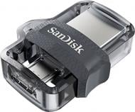 Флеш-память USB SanDisk Ultra Dual 128 ГБ USB 3.0 / microUSB (OTG) (SDDD3-128G-G46)