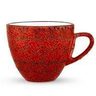 Чашка для капучино Splash Red 190 мл WL-667235/A Wilmax