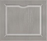 Фасад для кухни Грейд Какао текстура №302 патина белая 533x596 нижний правый Версаль