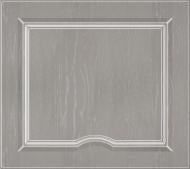 Фасад для кухни Грейд Какао текстура №302 патина белая 400x496 Версаль