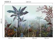 Фотошпалери AdaWall AMAZON POSTER A320-3 280x420 см 11,76 кв.м