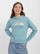 Джемпер THE NORTH FACE W D2 GRAPHIC CROP HOODIE NF0A83FGLV21 р.L блакитний