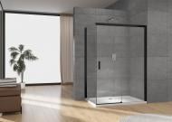 Душова кабіна Sant Valentines Soho Elegance алюміній/скло 8 мм 120х80х200 см