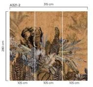 Фотообои AdaWall AMAZON POSTER A321-2 280x315 см 8,82 кв.м