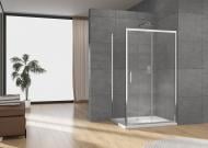 Душова кабіна Sant Valentines Bristol Elegance алюміній/хром 6 мм 120х90х200 см