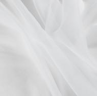 Тканина тюлева ТК-Домашній текстиль ТОВ Батист однотонна з обважнювачем, білий 315 см