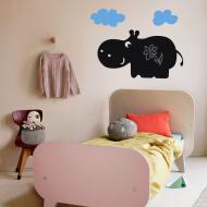 Наклейка для письма мелом Zatarga Бегемотик Z180020 39x45 см