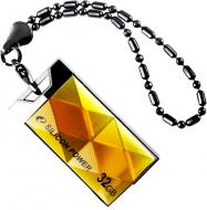 Флеш-память USB Silicon Power Touch 850 32 ГБ USB 2.0 amber (SP032GBUF2850V1A)
