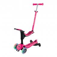 Самокат-трансформер Glober 3 в 1 GO UP SPORTY 360 фуксия 456-610