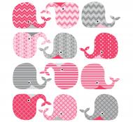 Декоративная наклейка Zatarga Киты Z180034 39x45 см