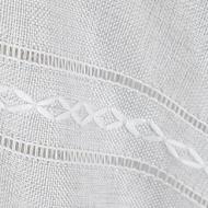 Ткань тюлевая JL LJ6031-1/280 L лен белая