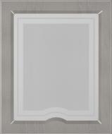 Фасад для кухні Грейд Какао текстура №302 патина біла 713x596 ВТ верхній правий Версаль