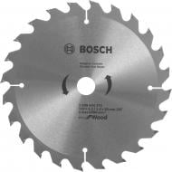 Пиляльний диск Bosch ECO WO 190x20x1,4 Z24 2608644375