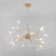 ВИТРИНА! Люстра подвесная Strotskis Lamella 564 27x3 Вт G4 золото