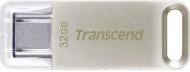 Флеш-память Transcend JetFlash 850 32 ГБ USB Type-C silver (TS32GJF850S)