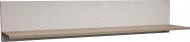 Полка Accord Ares12 1100x220 мм дуб эндгрейн/белый глянец