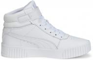 Ботинки Puma CARINA 2.0 MID JR 38737602 р.35,5 белый