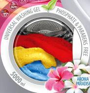 Гель для машинной и ручной стирки Lilu Universal арома парадайз пэт 5 л Гель для машинной и ручной стирки Lilu Universal арома парадайз пэт 5 л