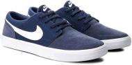 Кеды Nike SB PORTMORE II SOLAR 880266-410 р. 9,5 синий Кеды Nike SB PORTMORE II SOLAR 880266-410 р. 9,5 синий