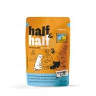 Корм влажный для стерилизованных кошек Half&Half с белой рыбой и морковью в соусе 85 г Корм влажный для стерилизованных кошек Half&Half с белой рыбой и морковью в соусе 85 г