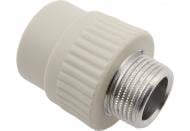 Муфта наружная AlcaPipe переходная с наружной резьбой PPRCT grn 50x6/4"