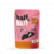 Корм влажный для котят Half&Half с курицей и тыквой в соусе 85 г Корм влажный для котят Half&Half с курицей и тыквой в соусе 85 г