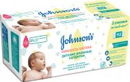 Дитячі вологі серветки Johnson's Baby Ніжність бавовни 112 шт.