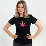 Футболка женская Sol's IMPERIAL WOMEN Каннабис Тернополь р.XL черный