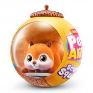 Игрушка интерактивная Pets & Robo Alive S1 Белочка оранжевый 9565A