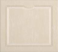 Фасад для кухні Грейд-Плюс Світло-сіра текстура №338 патина біла 533*596 нижній лівий /Версаль