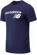 Футболка New Balance CLASSIC CORE LOGO MT03905PGM р.M синий
