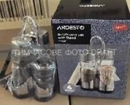 Набор для соли и перца ARDESTO Gemini на подставке 4 предмета (AR0937)