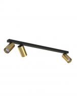 ВІТРИНА! Спот Nowodvorski Mono 3x10 Вт GU10 латунь 7783