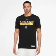 Футболка Nike LAL DF ES PRT GPX SL TEE DR6770-010 р.L черный