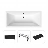 Ванна акриловая Helmken Alvaro HM816890D2E3 190х90 см