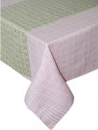 Скатерть Клетка 40x140 см оливковый Прованс