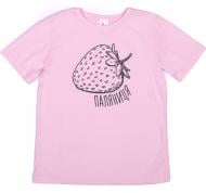 Футболка для девочек Luna Kids Паляниця р.134 розовый