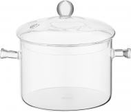 Кастрюля с крышкой Ardesto Black Mars 1.5 л боросиликатное стекло (AR0715GB) Кастрюля с крышкой Ardesto Black Mars 1.5 л боросиликатное стекло (AR0715GB)